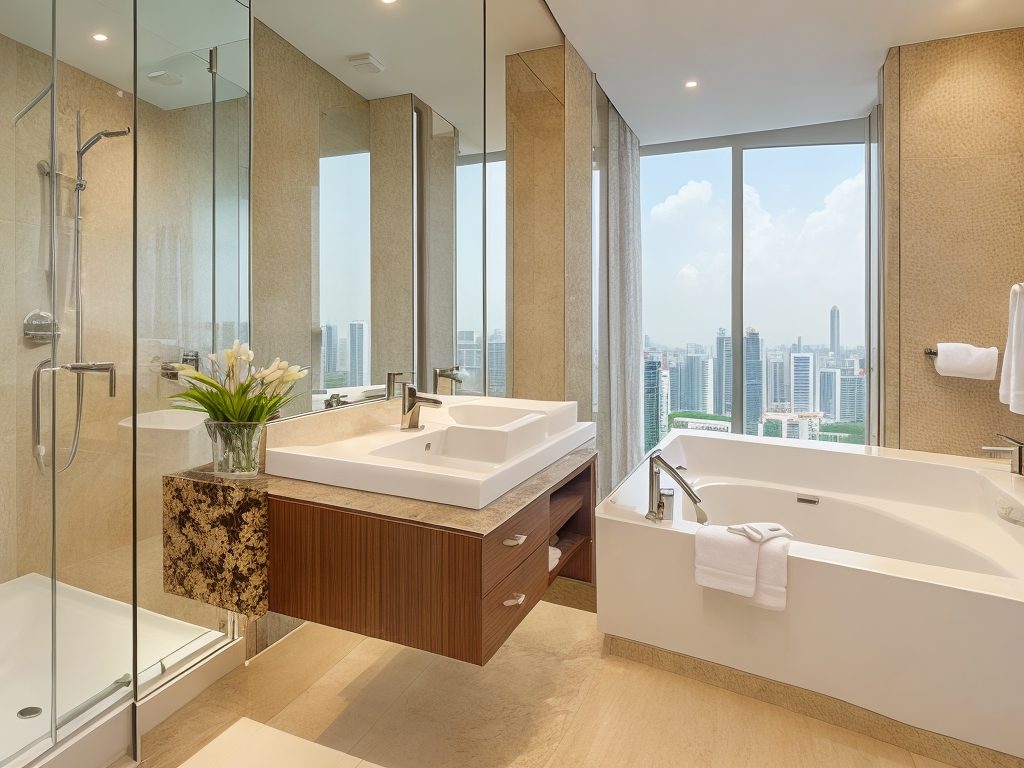 DreamShaper_v7_bathroom_in_singapore_luxury_condominium_1